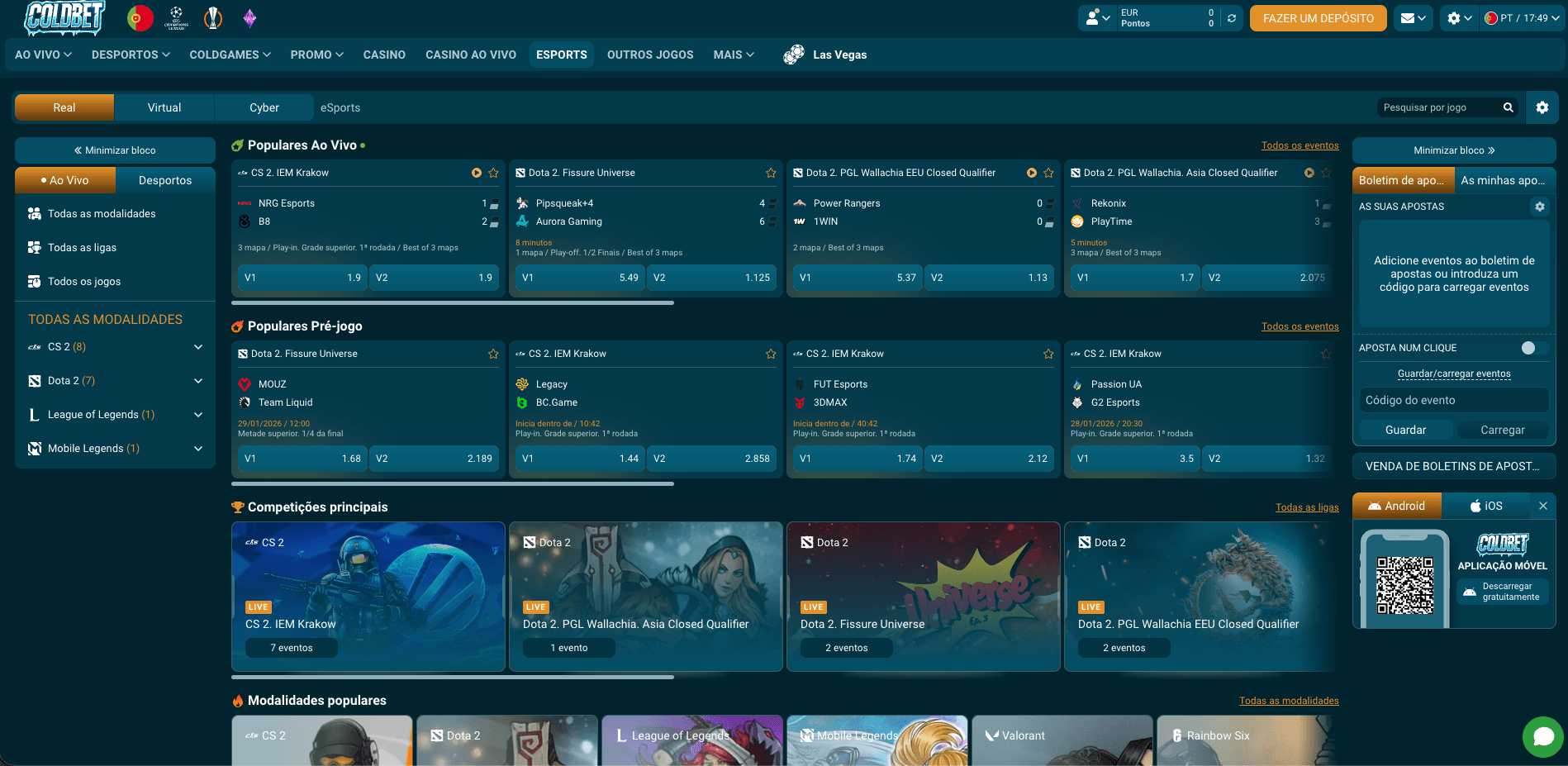 Esports Coldbet